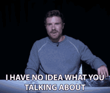 I have no idea what you talking about joe dempsie