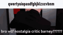 Nostalgia critic meme