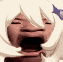 Paimon yawn