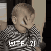 Wtf omg this baby is done